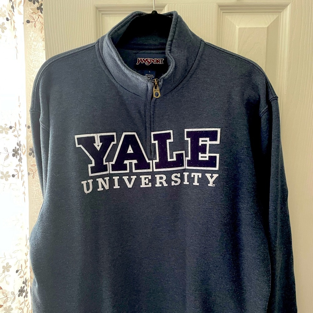 Yale ¼ Zip Jansport sweatshirt